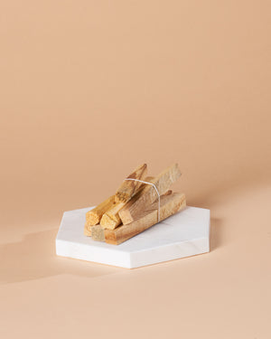 Sacred Palo Santo Incense - Ethically Harvested - 3 Handcarved Sticks for Energy Clearing and Positivity