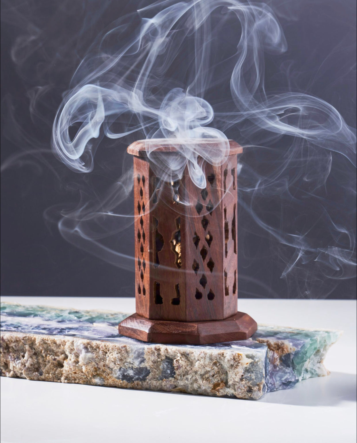 Elevate Your Incense Experience with Our Mini Wooden Incense Tower