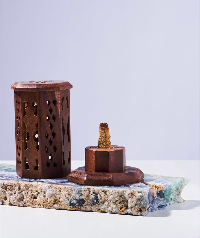 Eco-Friendly and Stylish: Discover the Perfect Mini Wooden Incense Tower for Your Space