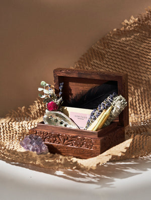 Elevate Your Space with the Heritage Apothecary Signature Smoke Cleansing Kit - Sage, Palo Santo, Amethyst, and More!