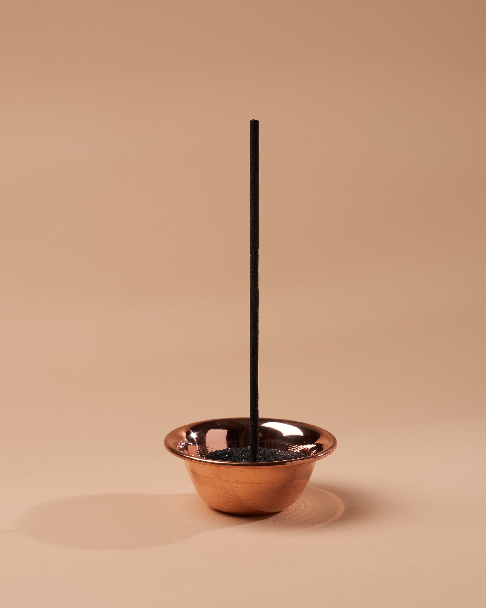 Pure Copper Offering Bowl - Ideal for Burning Incense and Resins, 3-4 inches in Diameter, 2 inches in Height