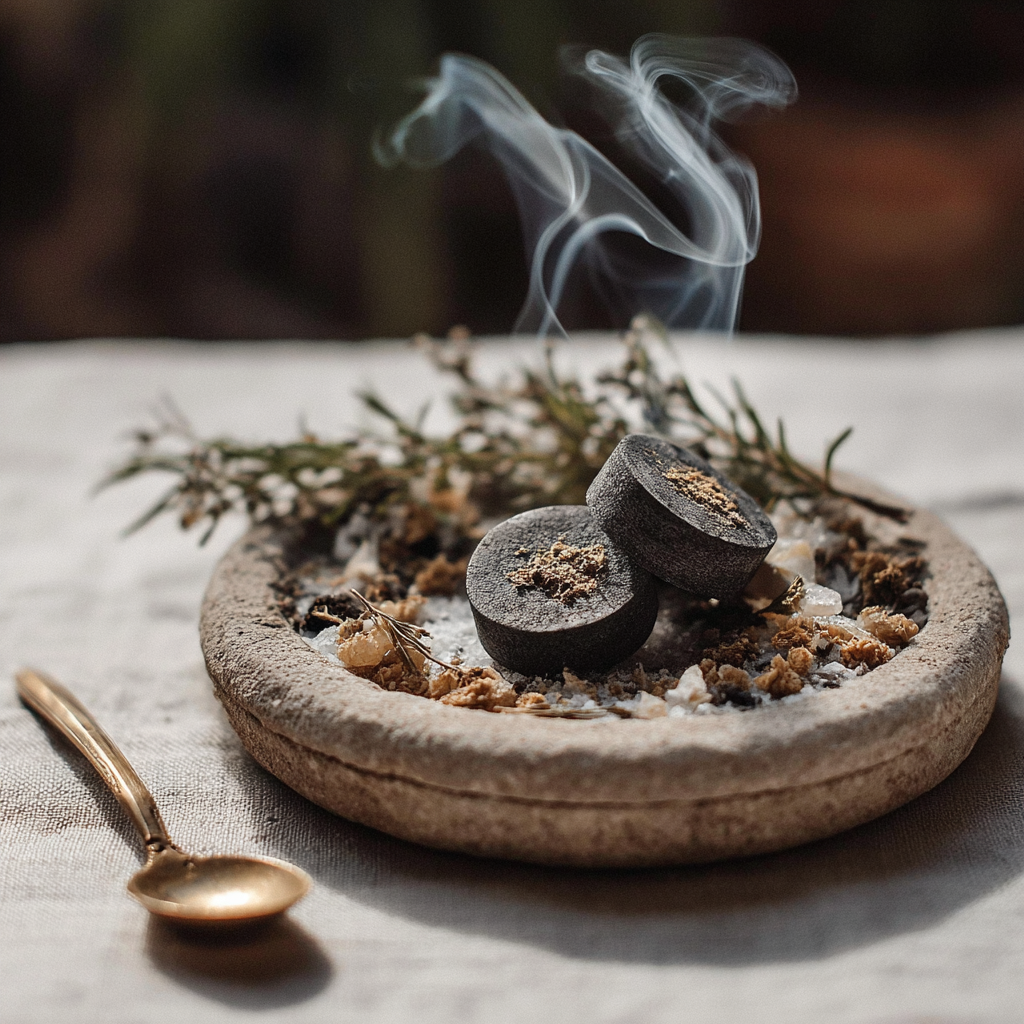 Incense Charcoal Discs (10-pack) – Quick-Lighting, Slow-Burning for Loose & Resin Incense