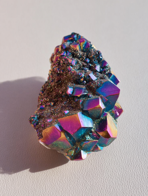 Rainbow Titanium Druzy