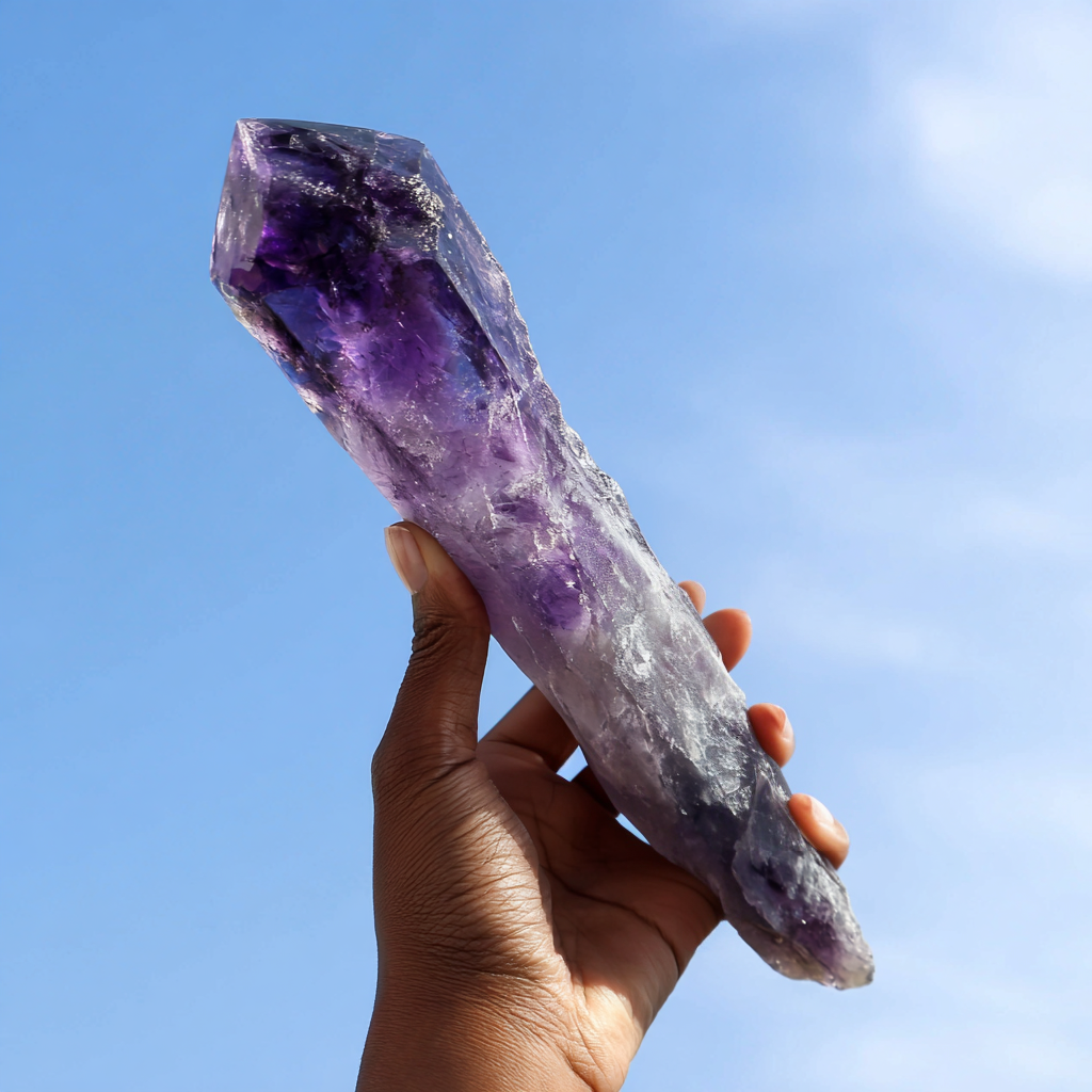 Amethyst Spear Wand