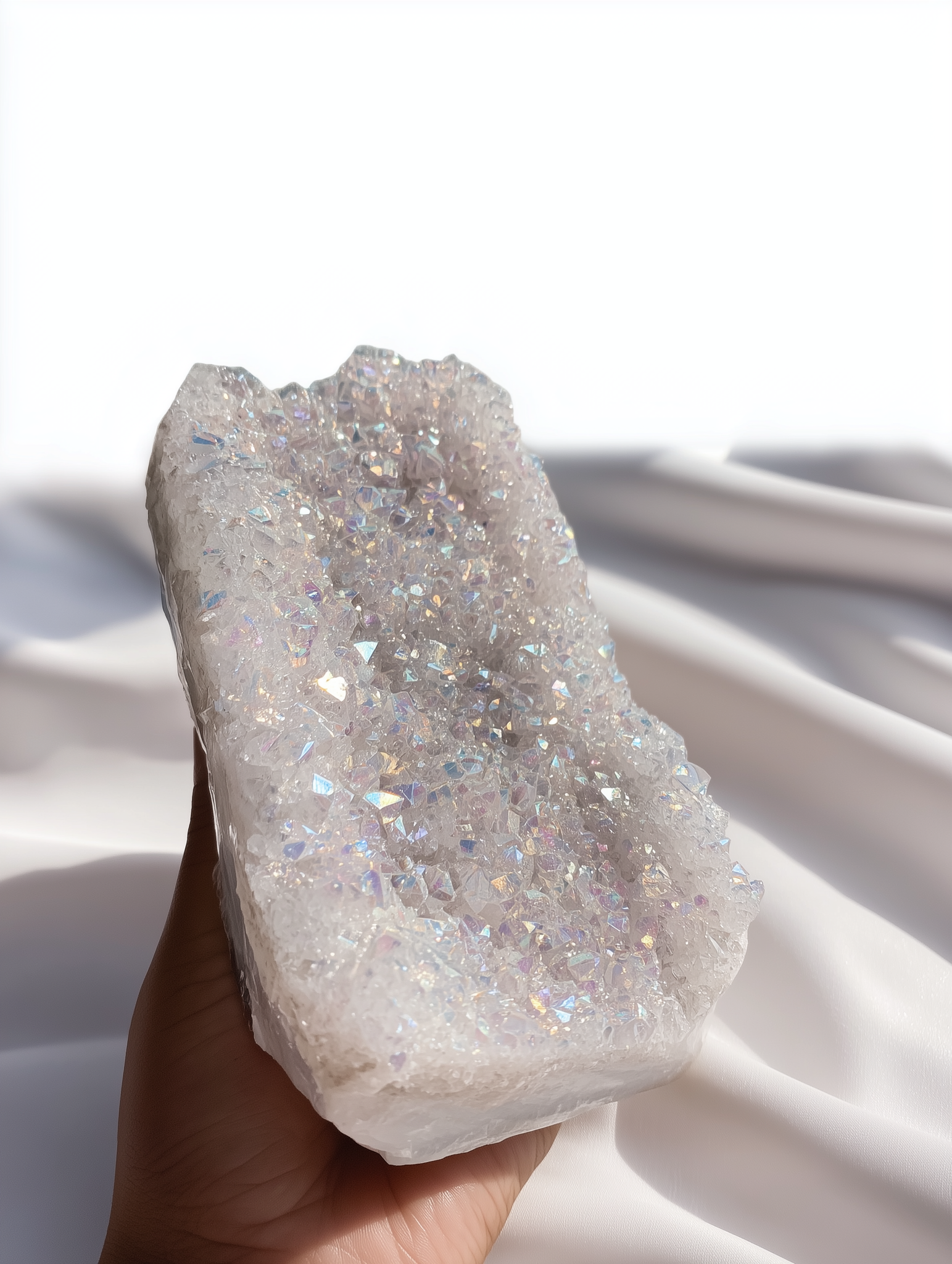 Angel Aura Quartz Cluster