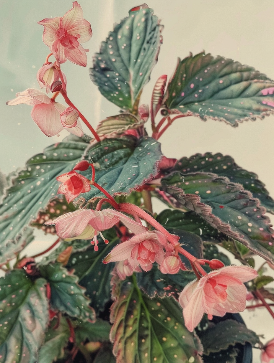 Angel Wing Begonia Maculata Pink Spots