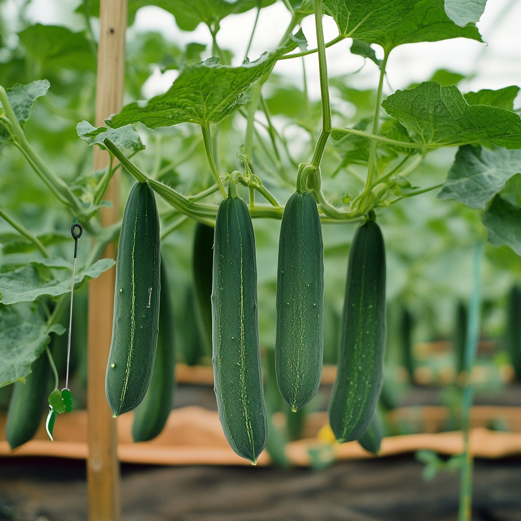 Marketmore Organic Slicing Cucumber Seeds