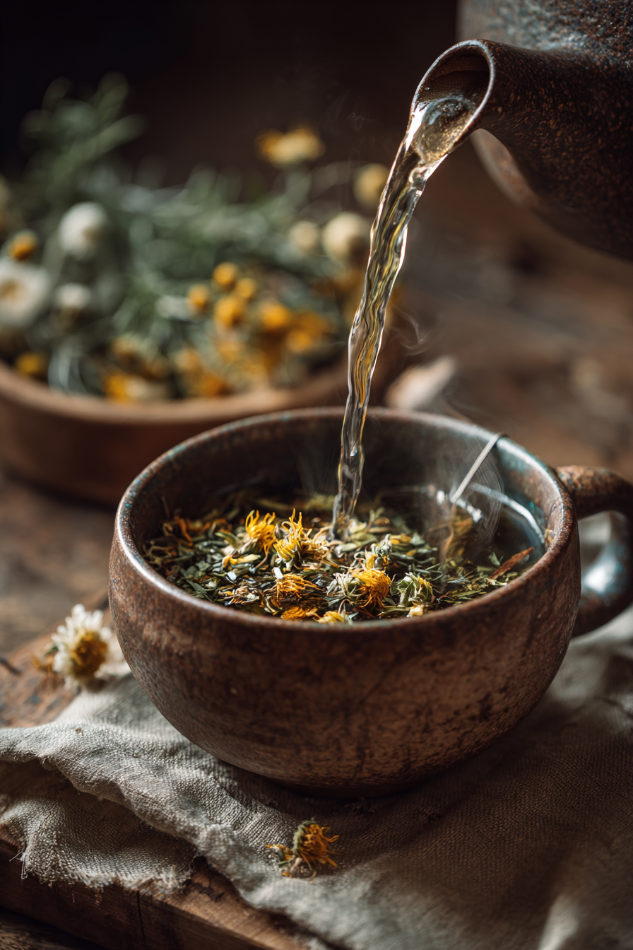 Harvest Moon Herbal Tea Blend – Autumn Equinox Balance