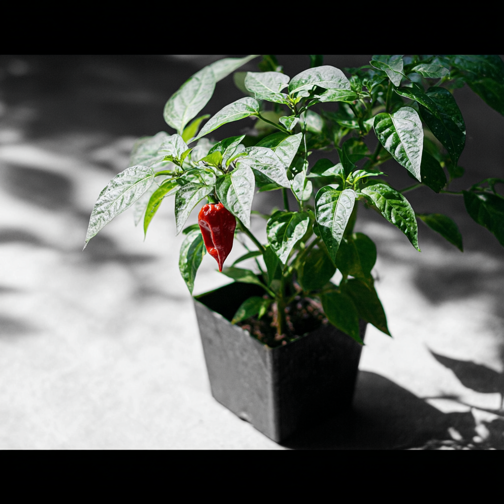 Ghost Pepper Bhut Jolokia Seedling