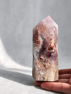 Pink Amethyst Obelisk