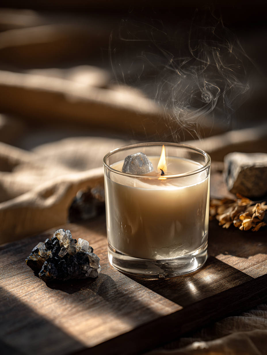 Soft but Sovereign Ritual Candle