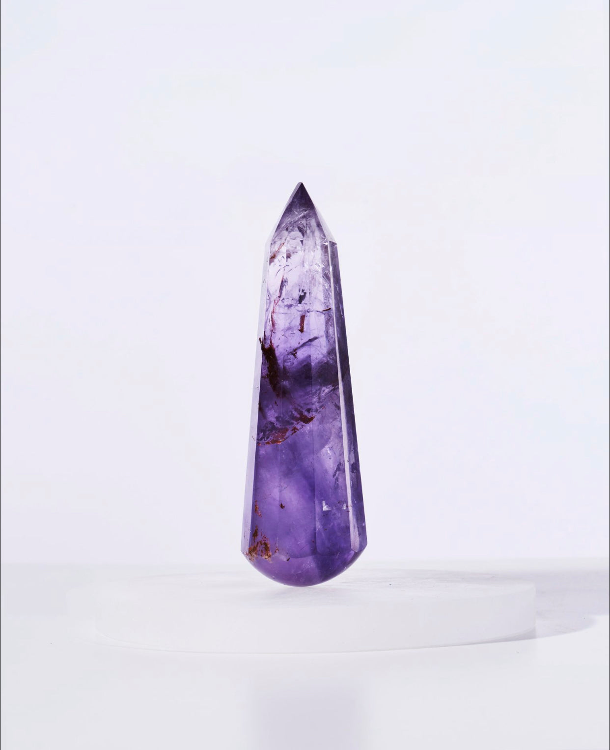 Experience Crystal Healing: Amethyst, Rose Quartz, and Clear Quartz Vogel Wands for Relaxation and Balance. Hand-Carved Massage Tools for Reiki and Reflexology.