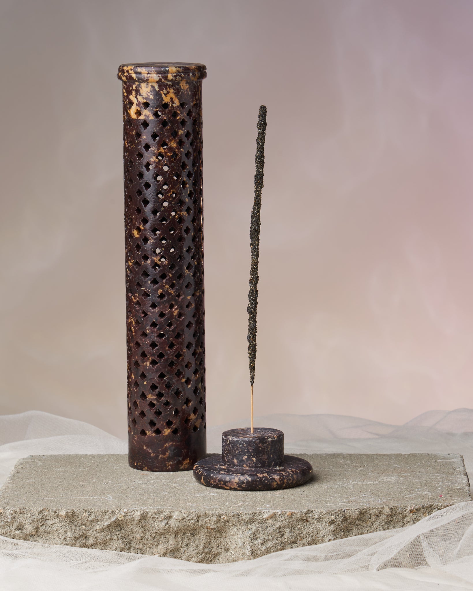 Precious Stone Incense Tower