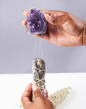 White Sage + Lavender Sacred Smoke Stick