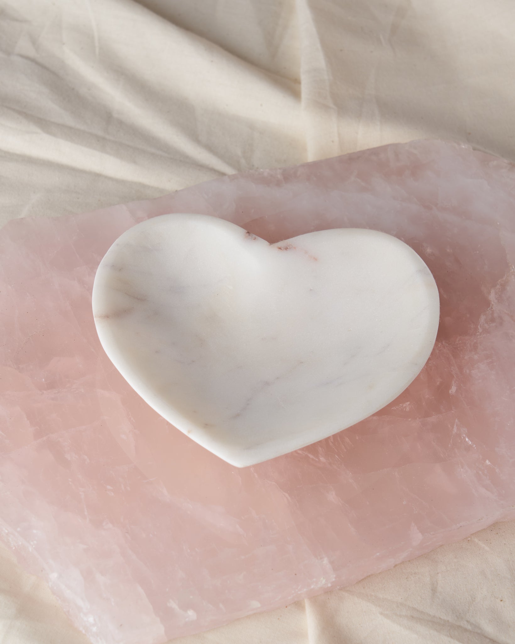 Heart Shaped Marble Bowl